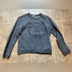 Kenzo tiger grey sweater size L